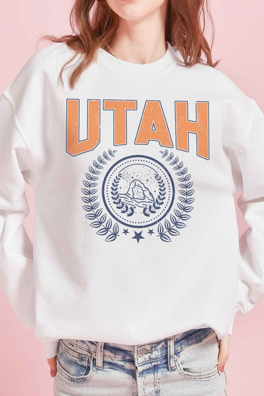 UTAH GRAPHIC SWEATSHIRT - lolaluxeshop