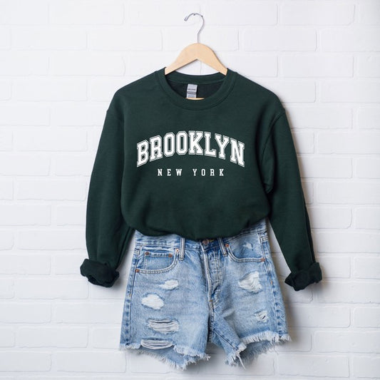 Brooklyn New York Graphic Sweatshirt - lolaluxeshop