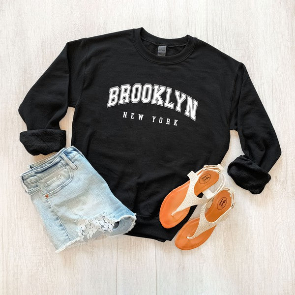 Brooklyn New York Graphic Sweatshirt - lolaluxeshop