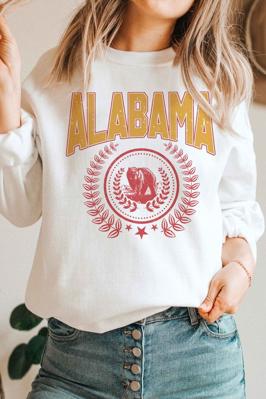 ALABAMA GRAPHIC SWEATSHIRT - lolaluxeshop