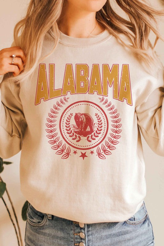 ALABAMA GRAPHIC SWEATSHIRT - lolaluxeshop