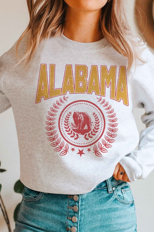 ALABAMA GRAPHIC SWEATSHIRT - lolaluxeshop