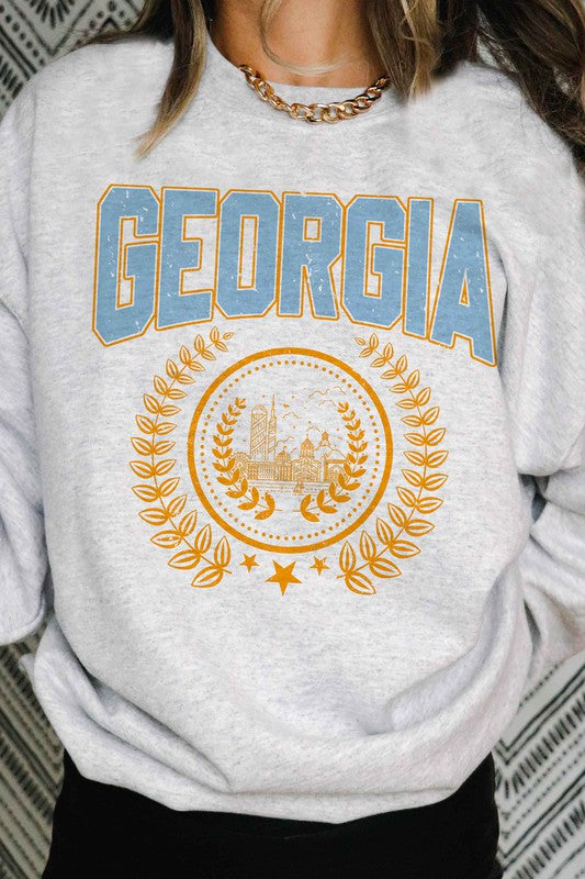 GEORGIA GRAPHIC SWEATSHIRT - lolaluxeshop