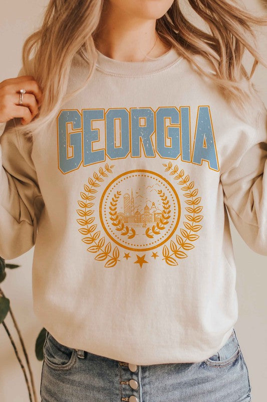 GEORGIA GRAPHIC SWEATSHIRT - lolaluxeshop