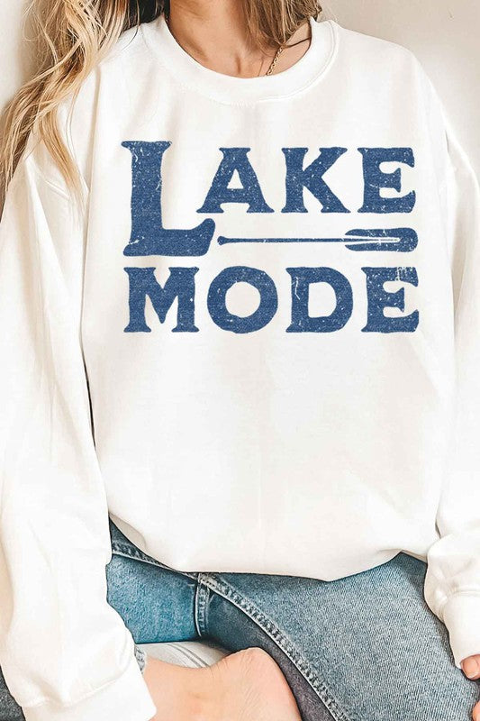 LAKE MODE GRAPHIC SWEATSHIRT - lolaluxeshop