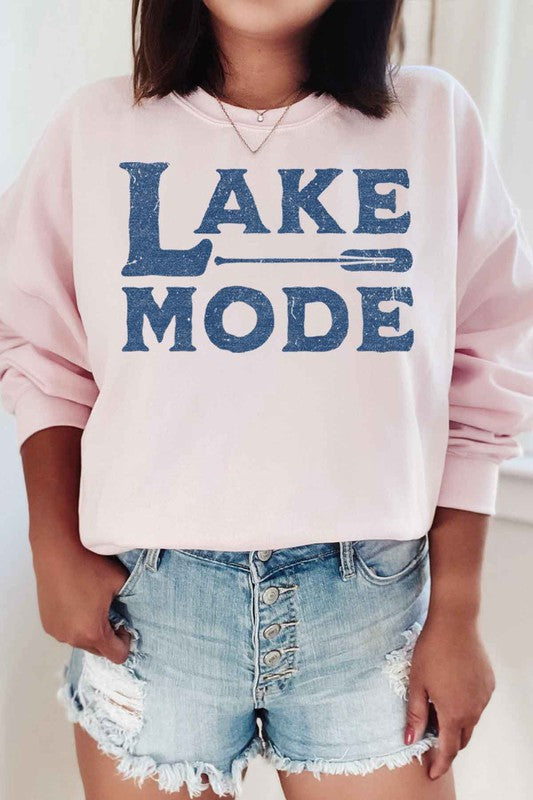 LAKE MODE GRAPHIC SWEATSHIRT - lolaluxeshop