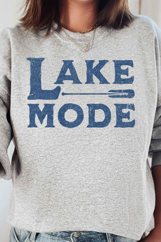 LAKE MODE GRAPHIC SWEATSHIRT - lolaluxeshop