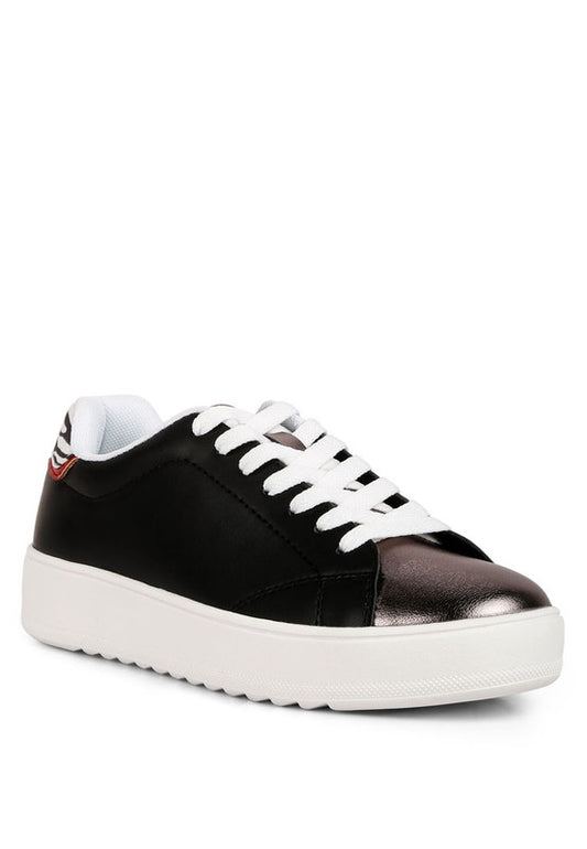 Dory Metallic Accent Sneakers - lolaluxeshop