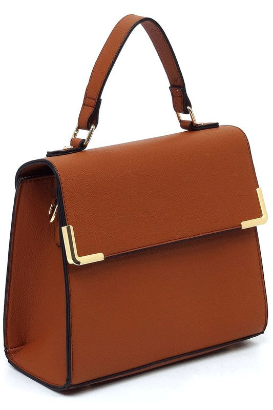 Fashion Top Handle Satchel - lolaluxeshop