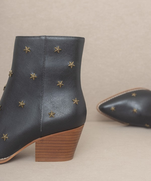 OASIS SOCIETY Ivanna - Star Studded Western Boots - lolaluxeshop