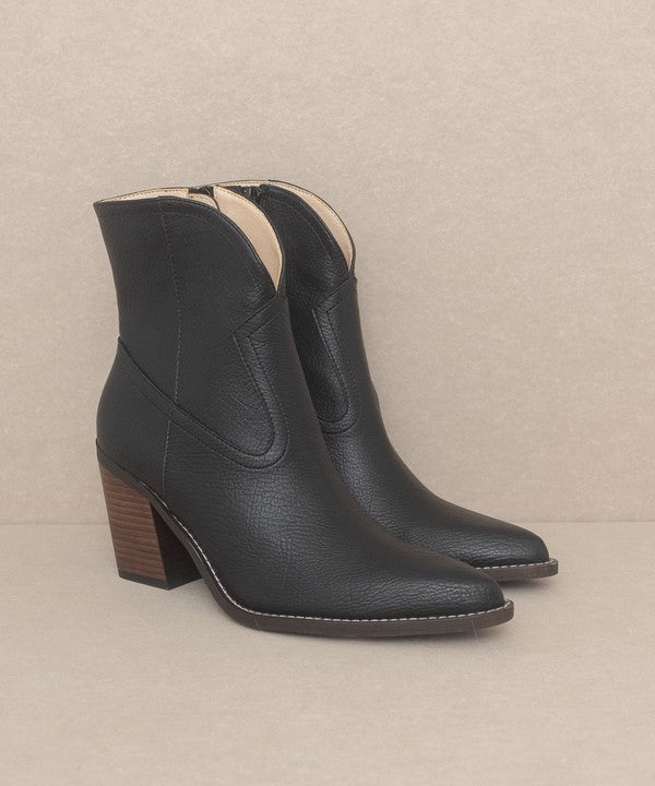 OASIS SOCIETY Harmony - Two Panel Western Booties - lolaluxeshop