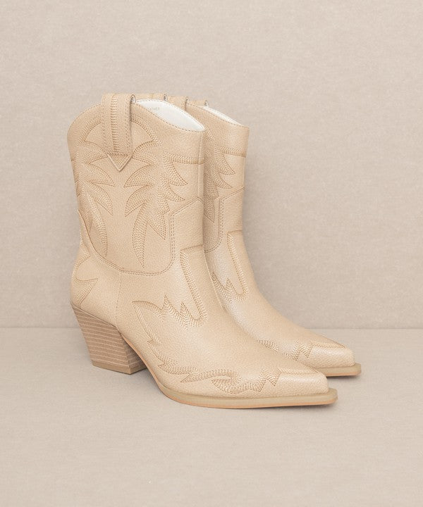 OASIS SOCIETY Nantes - Embroidered Cowboy Boots - lolaluxeshop