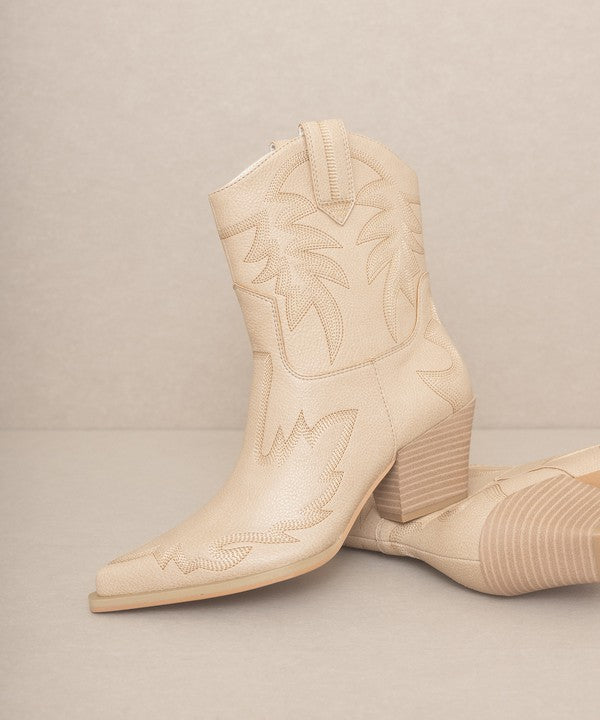 OASIS SOCIETY Nantes - Embroidered Cowboy Boots - lolaluxeshop