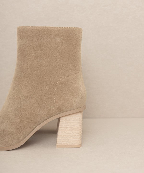 OASIS SOCIETY Vera - Square Toe Ankle Boots - lolaluxeshop