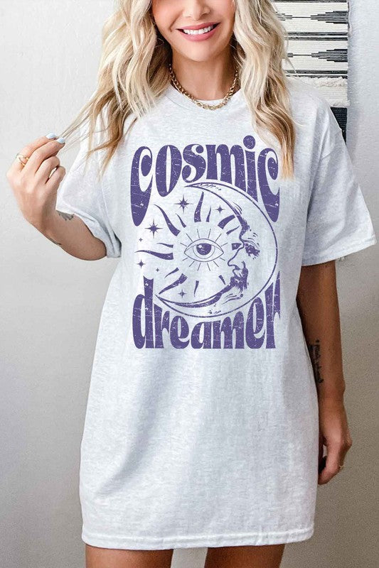 COSMIC DREAMER OVERSIZED TEE  T-SHIRT - lolaluxeshop