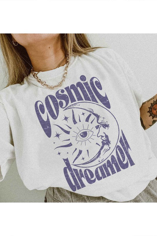 COSMIC DREAMER GRAPHIC TEE / T-SHIRT - lolaluxeshop