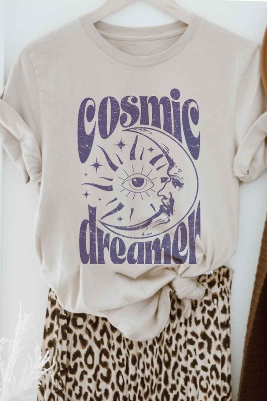 COSMIC DREAMER GRAPHIC TEE / T-SHIRT - lolaluxeshop