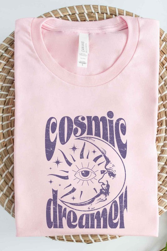 COSMIC DREAMER GRAPHIC TEE / T-SHIRT - lolaluxeshop