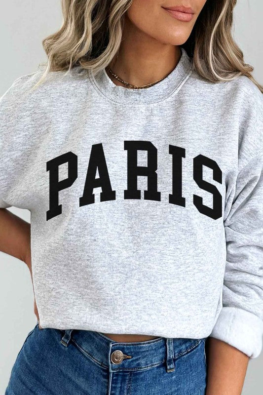 PARIS GRAPHIC SWEATSHIRT - lolaluxeshop