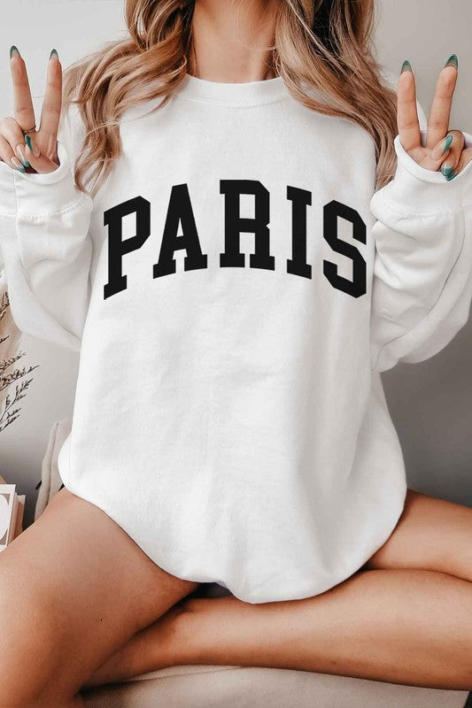 PARIS GRAPHIC SWEATSHIRT - lolaluxeshop