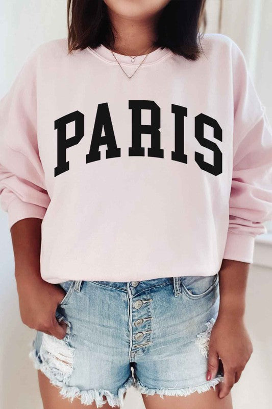 PARIS GRAPHIC SWEATSHIRT - lolaluxeshop