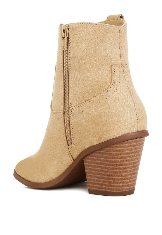 Elettra Ankle Length Cowboy Boots - lolaluxeshop