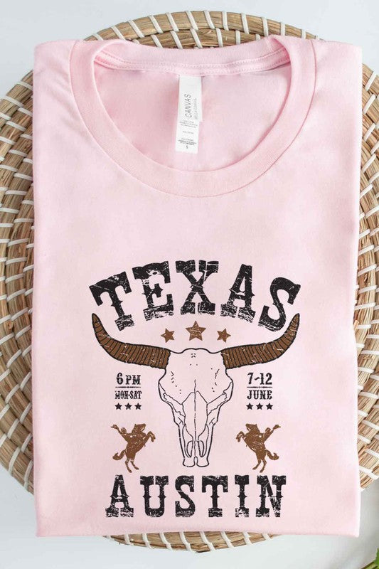 TEXAS AUSTIN WESTERN GRAPHIC TEE / T-SHIRT - lolaluxeshop