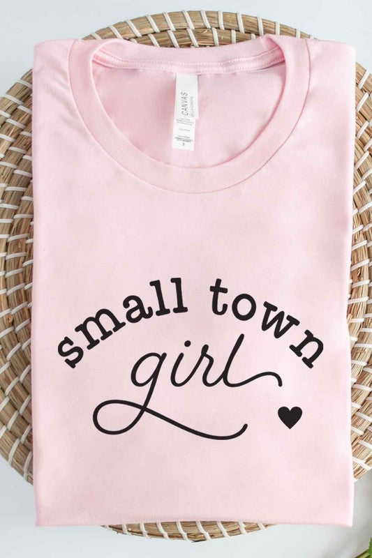 SMALL TOWN GIRL GRAPHIC TEE / T-SHIRT - lolaluxeshop