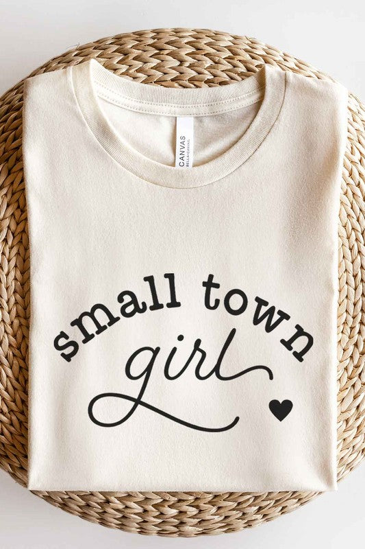 SMALL TOWN GIRL GRAPHIC TEE / T-SHIRT - lolaluxeshop