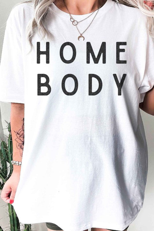 HOME BODY GRAPHIC TEE / T-SHIRT - lolaluxeshop