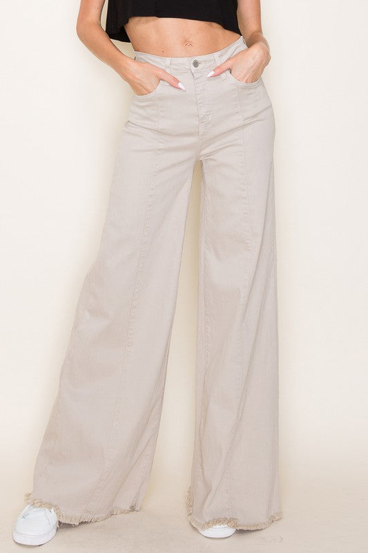 Wide leg, denim pants,  jeans, western - lolaluxeshop