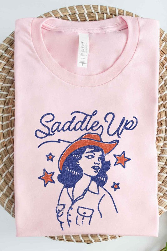 SADDLE UP COUNTRY GRAPHIC TEE / T-SHIRT