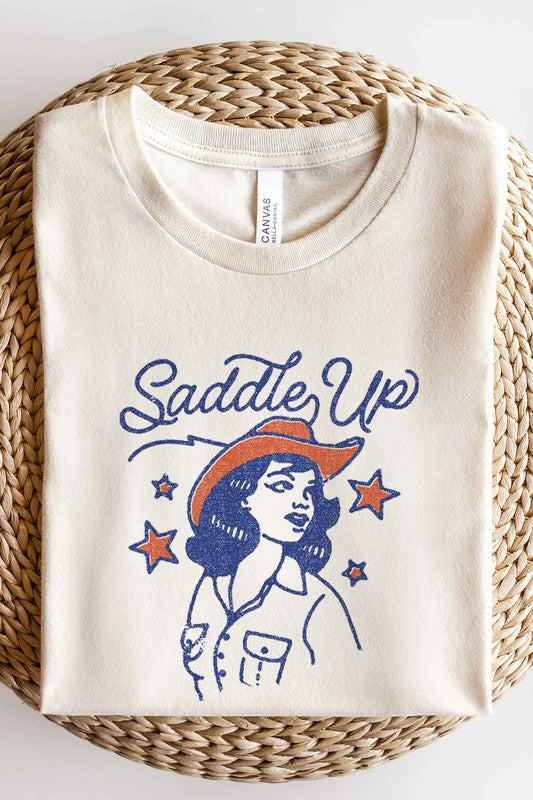 SADDLE UP COUNTRY GRAPHIC TEE / T-SHIRT