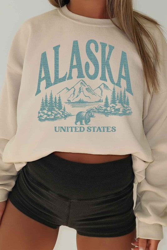 ALASKA USA OVERSIZED SWEATSHIRT