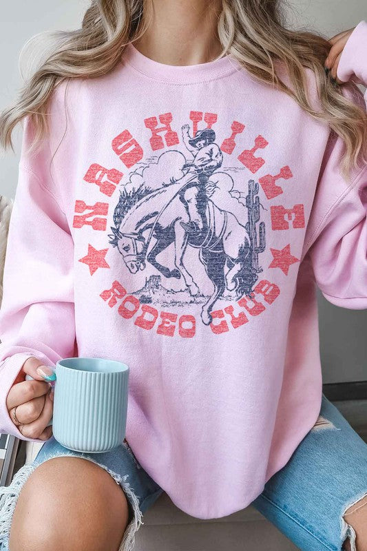 NASHVILLE RODEO CLUB OVERSIZED SWEATSHIRT