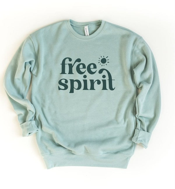 Free Spirit Crewneck Sweatshirt - lolaluxeshop