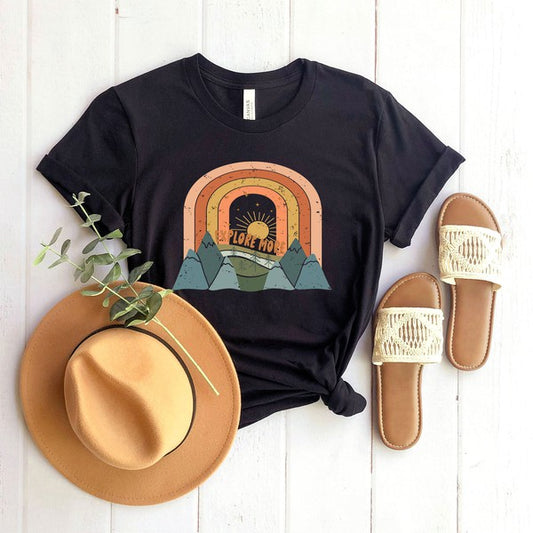 Boho Explore More Short Sleeve Graphic Tee - lolaluxeshop