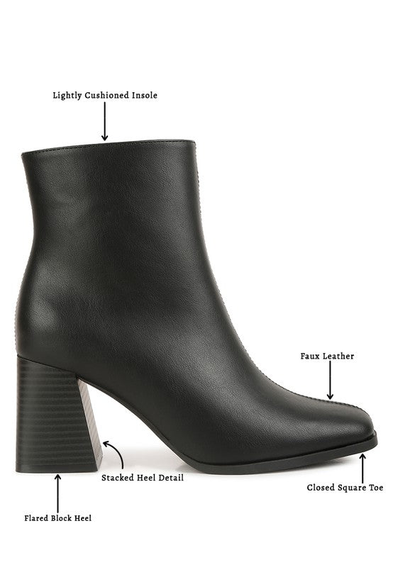 Cox Cut Out Block Heeled Chelsea Boots - lolaluxeshop