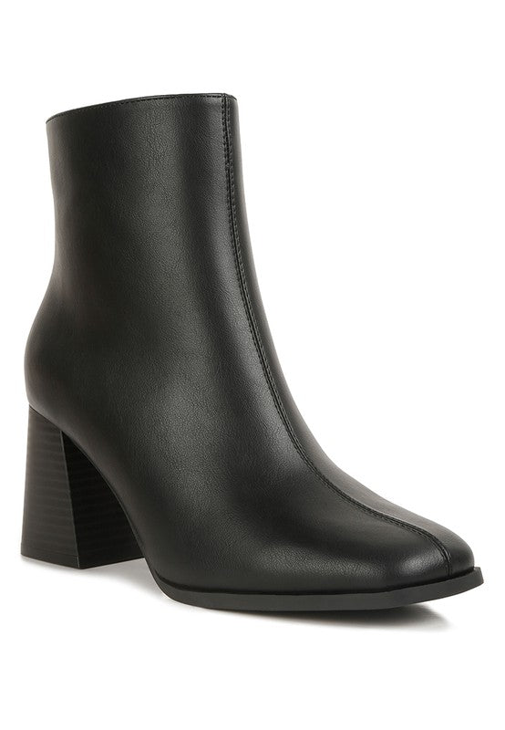 Cox Cut Out Block Heeled Chelsea Boots - lolaluxeshop