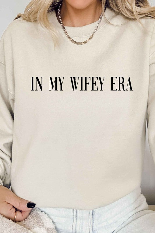 IN MY WIFEY ERA GRAPHIC SWEATSHIRT - lolaluxeshop