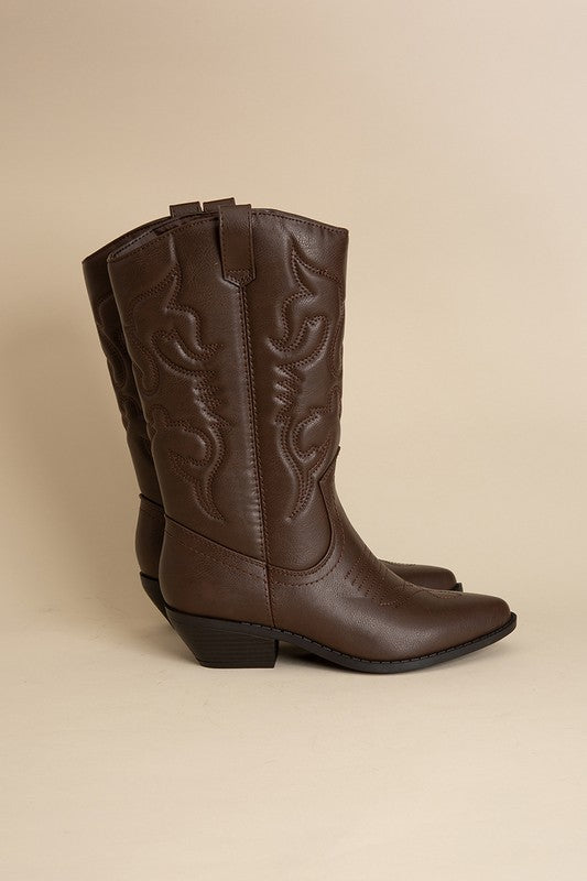 Rerun Western Boots - lolaluxeshop