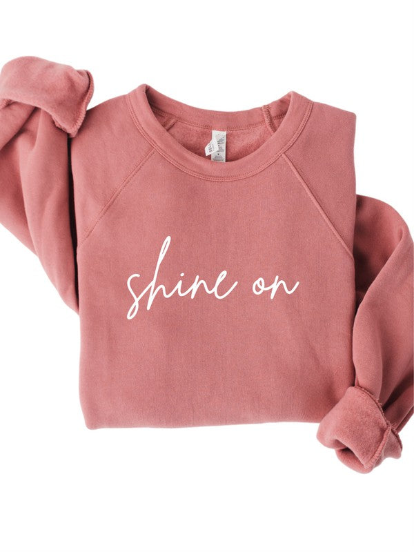 shine on Premium Graphic Sweatshirt - lolaluxeshop