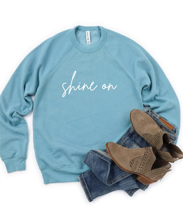 shine on Premium Graphic Sweatshirt - lolaluxeshop