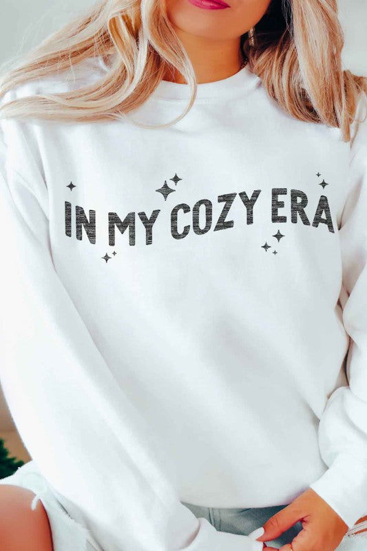 IN MY COZY ERA OVERSIZED SWEATSHIRT - lolaluxeshop