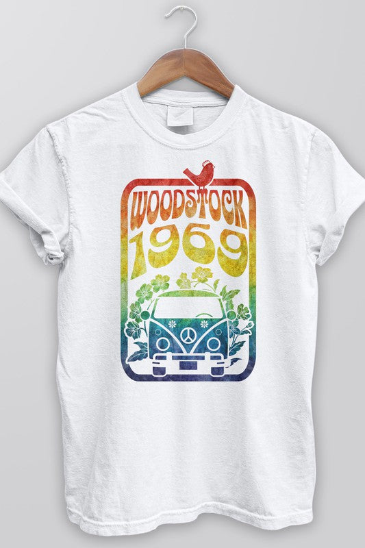 Hippie VanLife, Garment Dye Tee - lolaluxeshop