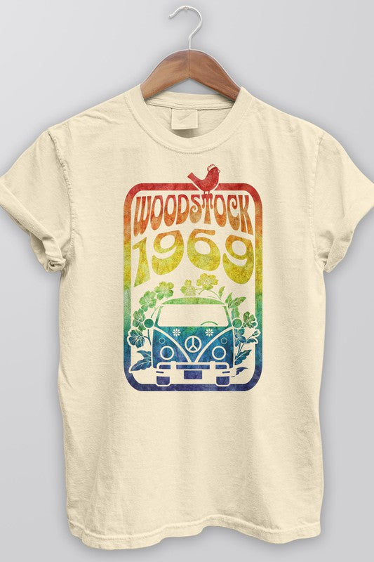 Hippie VanLife, Garment Dye Tee - lolaluxeshop