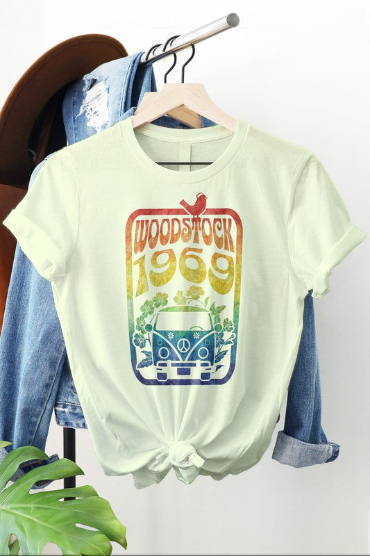 Hippie VanLife Graphic Tee - lolaluxeshop