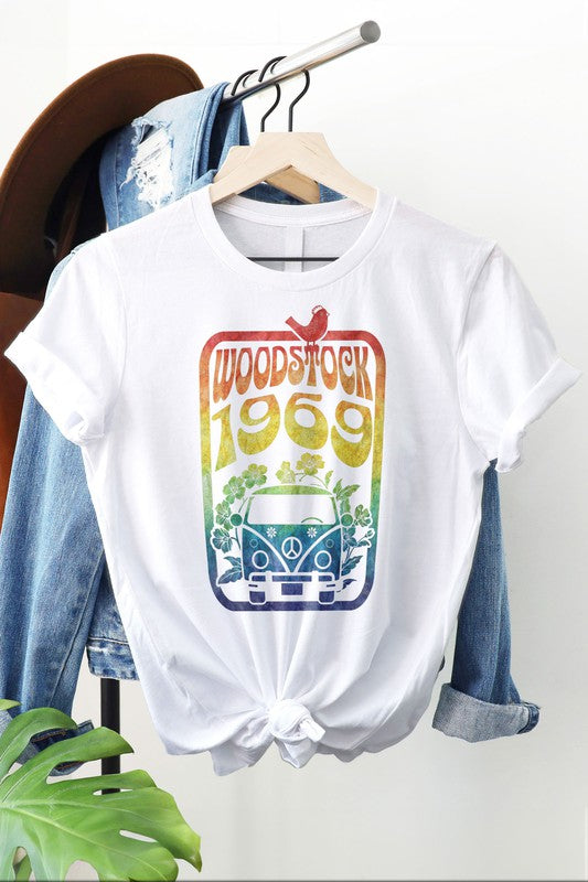 Hippie VanLife Graphic Tee - lolaluxeshop