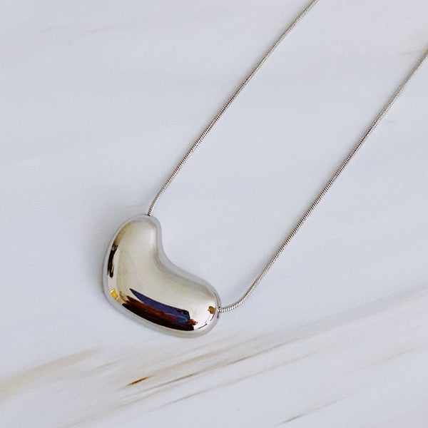 Bold Molten Heart Necklace - lolaluxeshop