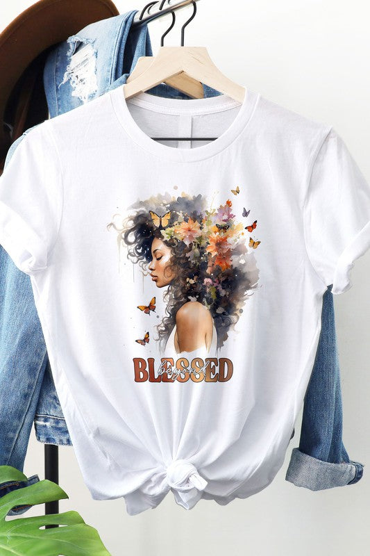 Beyond Blessed, Black History Month Graphic Tee - lolaluxeshop